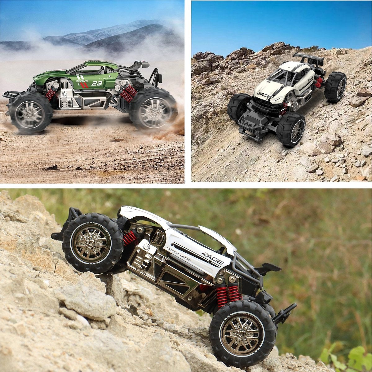 Fuegobird RC Auto - RC Voertuig -  hoge snelheid speelgoedauto - groente