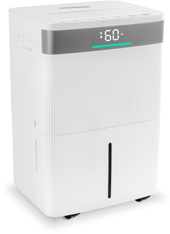 VONROC Luchtontvochtiger – 40L/dag – 5,5L watertank – Wifi & app-bediening –Zilverionenfilter & carbon filter