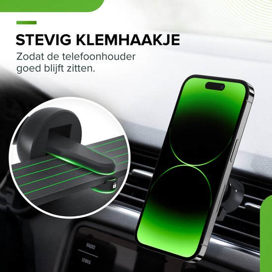 iSetchi Telefoonhouder - Auto - Sterke Zuignap - 3-in-1 - Dashboard