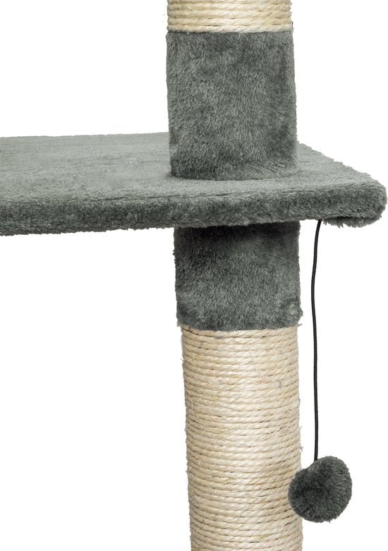 TecTake 401641 Krabpaal - Grijs - 260 cm