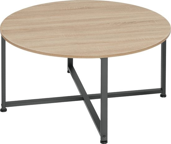 tectake - Salontafel Aberdeen industrieel lichtbruin - 404343