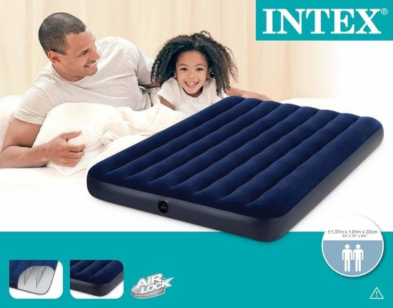 Intex Full Dura-Beam Series Classic Downy Luchtbed - 191x137x22 cm