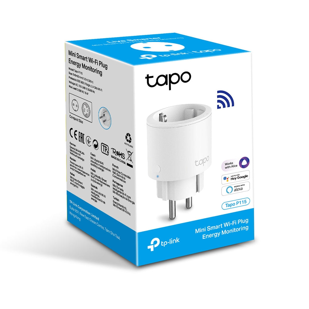 TP-Link tapo P115 smart plug 3680 W wit