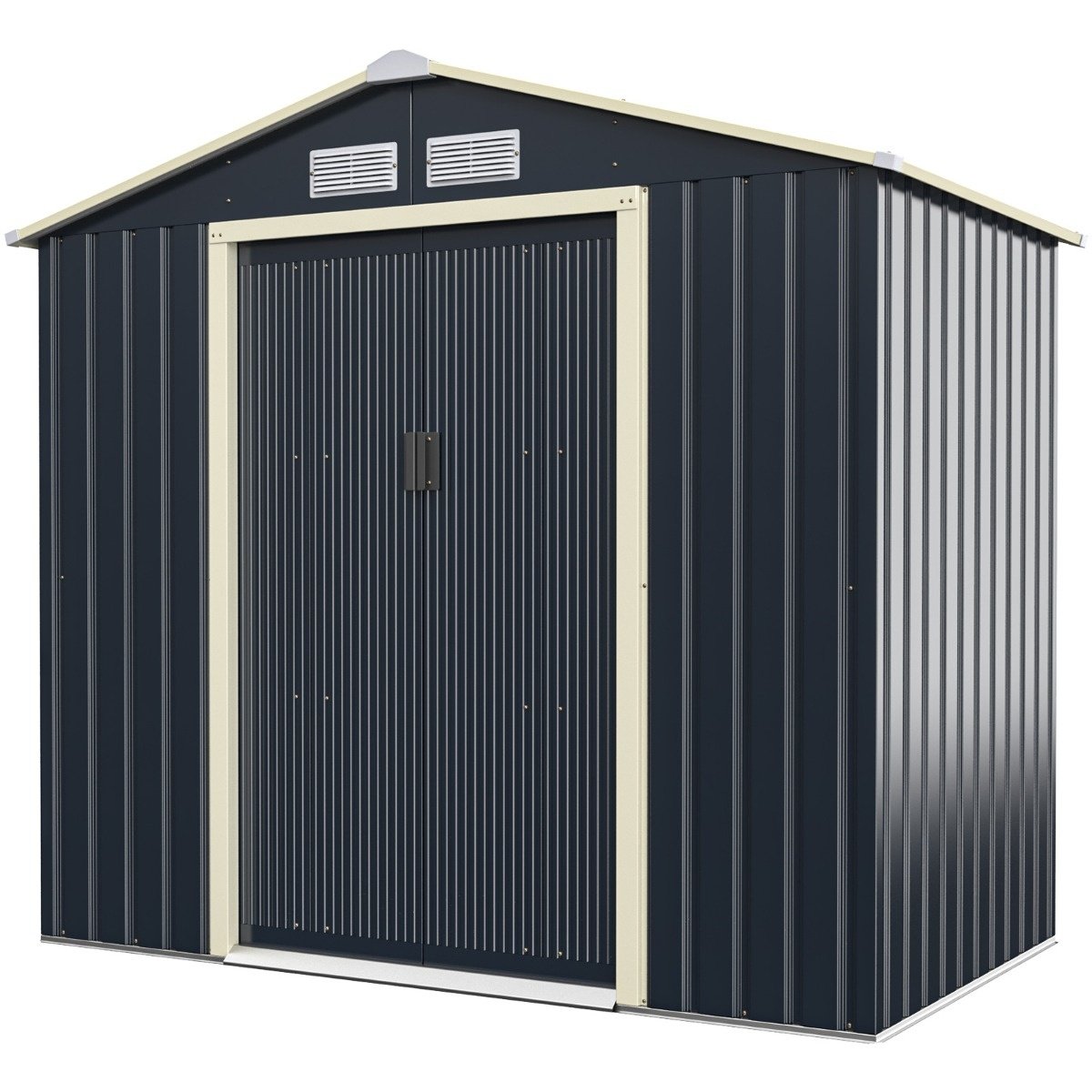 Coast Tuinhuis Metaal 213 x 162 x 117 cm Grijs