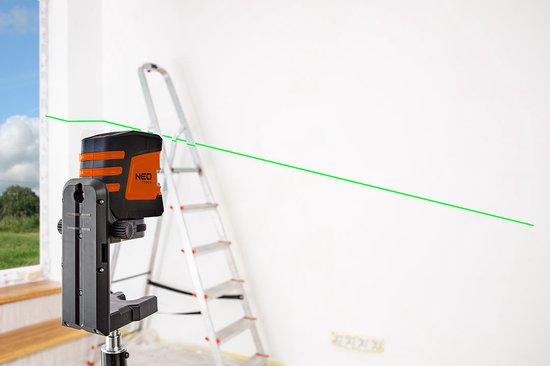 Neo Tools Kruislijnlaser 75-107 laser kleur groen