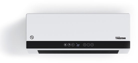 Tristar KA-5210 Elektrische Keramische Kachel – 2000W – Met Timer, Afstandsbediening & Ventilatiefunctie – Wandmontage – Energiezuinig