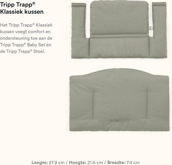 Stokke® Tripp Trapp® Klassiek Kussen - Glacier Green