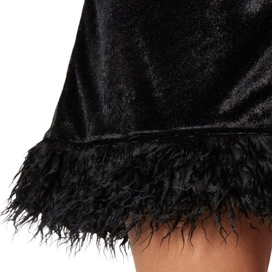 dressforfun - Vrouwenkostuum zwarte vleermuis - L - Verkleedkleding carnaval - Halloween - Verkleden - Feestkleding - Carnavalskleding - Feest - Partykleding