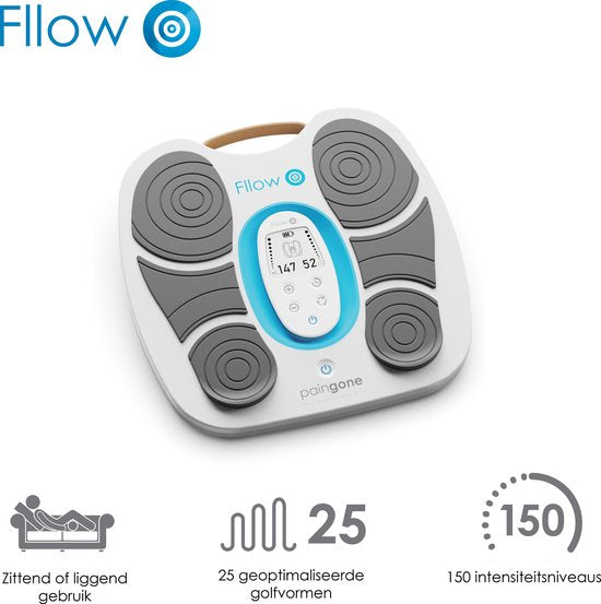 Paingone Fllow | verlicht zware en pijnlijke benen | Bloedsomloop stimulator- Herlaadbare batterij -