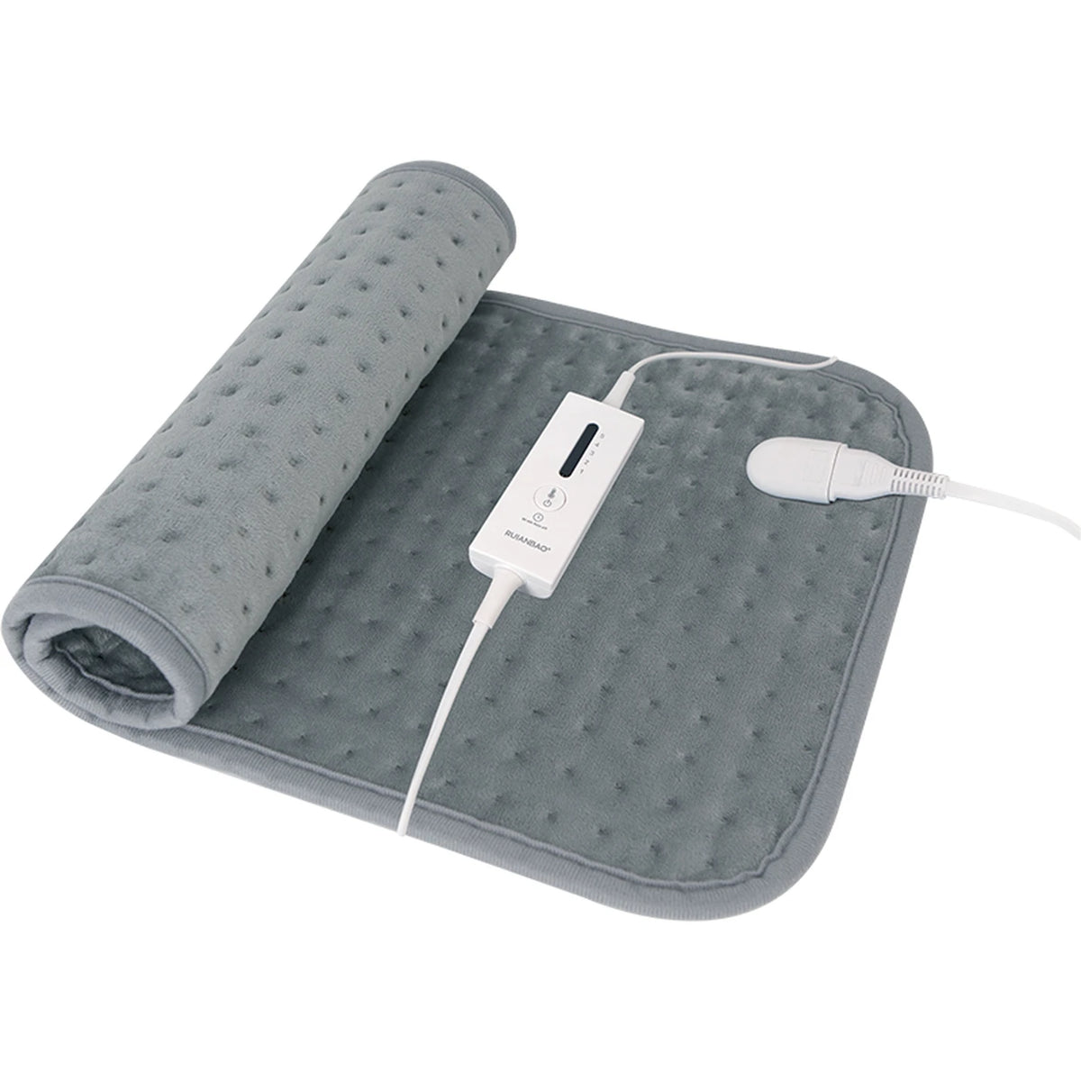Ruianbao Warmtekussen 30 x 60 cm - Superzachte Flanellen Stof - 5 Temperatuurstanden - 90 min Automatische Uitschakeling