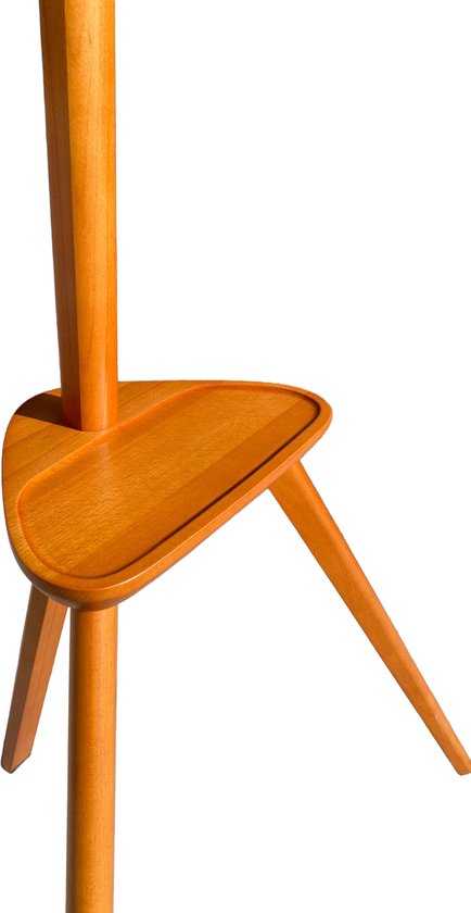 VDD TV Standaard - Vloerstandaard - Studio Statief - Schildersezel Design - Tot 65 inch - Bruin