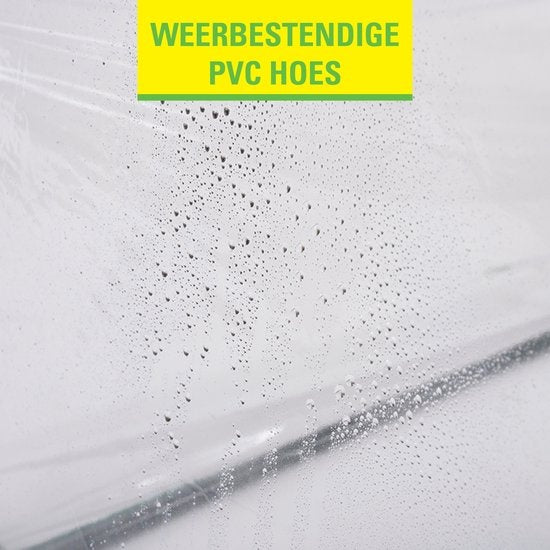 Kinzo Garden - Plastic broeikas - Serre van 4 verdiepingen - 69 x 49 x 160 cm - Groen