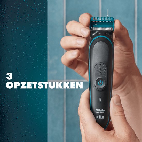Gillette Intimate Trimmer - Intieme Zone Trimmer en Bodygroomer Voor Mannen - voor de Schaamstreek