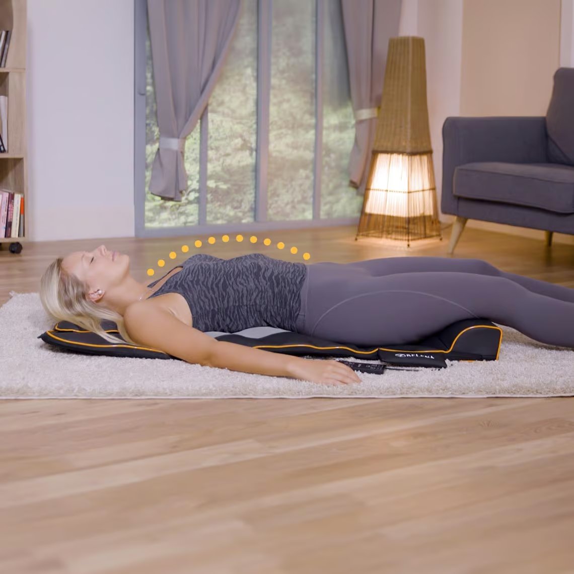 Belena Air Stretch elektronische stretch- en massagemat - Eenvoudige bediening - Aanpasbare instellingen - 25 jaar kwaliteit