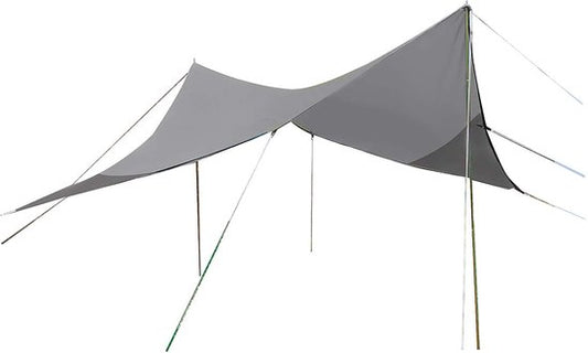 Bo-Camp - Tarp - Travel ruit - 4-Hoekig - 4x4 Meter