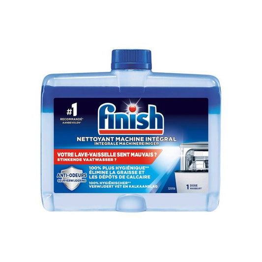 12 x Finish Machine Cleaner Regular 250ml - Grondige Reiniging voor Uw Vaatwasmachine
