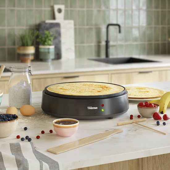 Tristar Pannenkoekenmaker - BP-2627 - 1200W - Crêpemaker - 30cm - Zwart