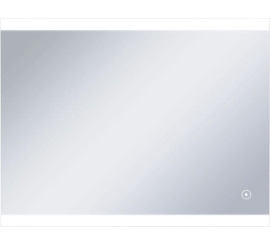 vidaXL - Badkamerspiegel - LED - met - aanraaksensor - 80x60 - cm