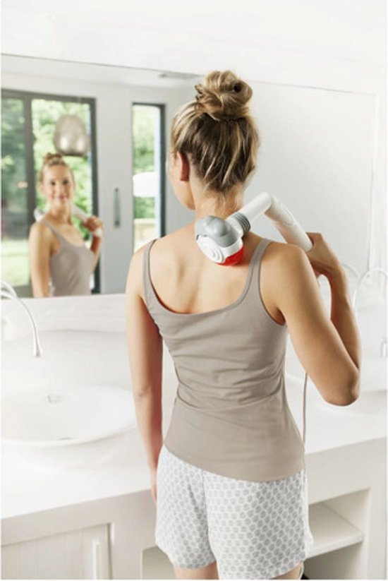 Medisana - HM 886 - Handmassage - apparaat - warmte/rood licht - 5 opzetstukken - wit