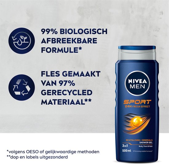 NIVEA Men Douchegel Sport - 500 ml