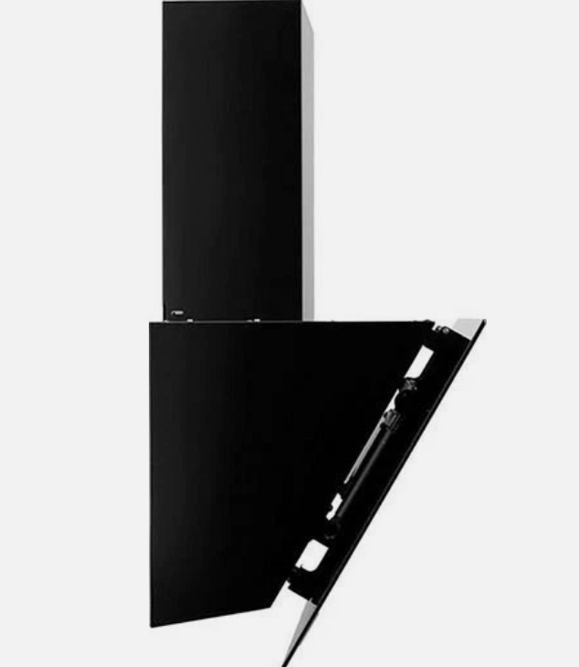 Hanseatic Afzuigkap SY-103E13-E4-C118-L52-900 - Zwart - 90 cm - Wandmontage, LED, Touch Control