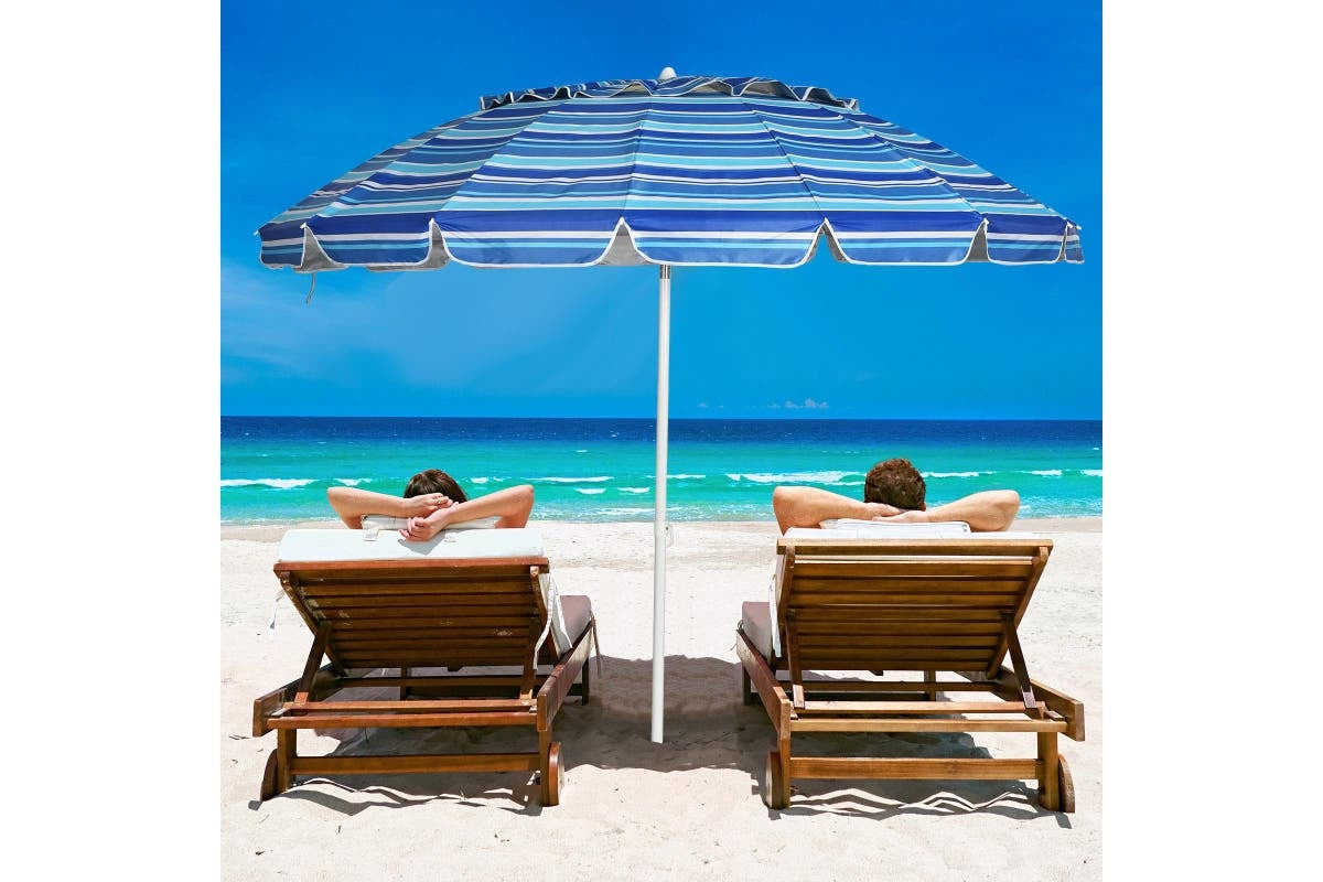 Coast Parasol - 245cm - Blauw