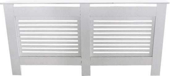 Radiatorombouw - verwarmingsombouw - radiatoromkasting - 172 cm x 82 cm - wit