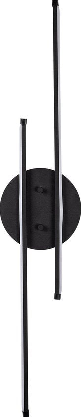 Asir - Wandlamp - Zwart - 17 x 86 x 5