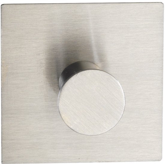 Wenko Wandhaak Zelfklevend Accadia 5,5 X 3 Cm Rvs Zilver