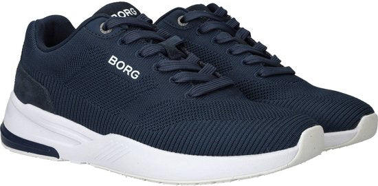 Björn Borg heren sneakers donkerblauw - Maat 44 - Uitneembare zool