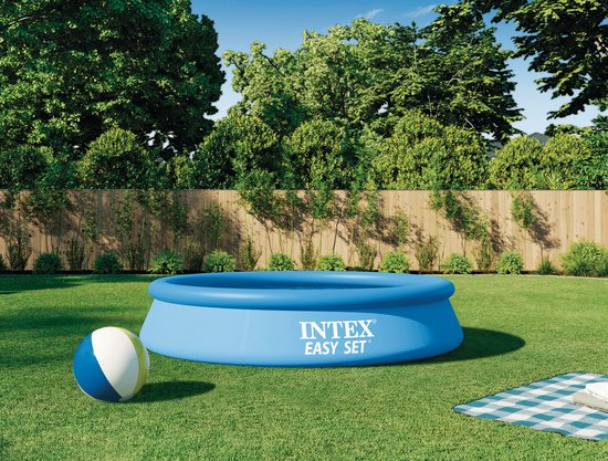 Intex Easy Zwembadset - Ø305x61cm - Opblaasbaar - Met Filterpomp
