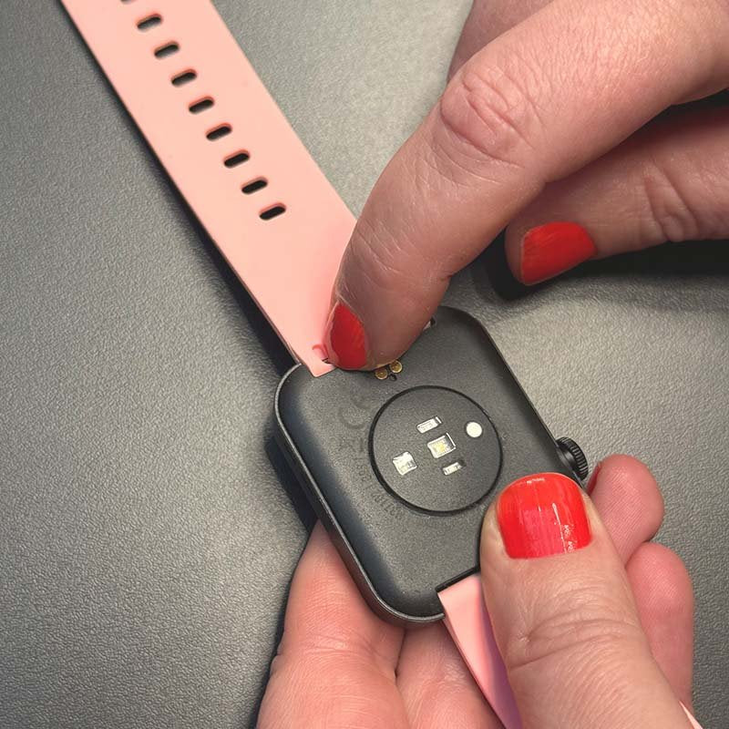 Kendox LifeTracker Vervangende Armbanden Set - 4 Kleuren - Zacht Siliconen - Geschikt voor Smartwatch & Fitnesshorloge
