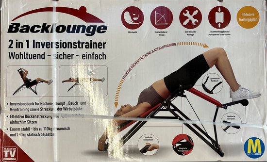 Backlounge 2-in-1 Rugtrainer - Bekend van TV