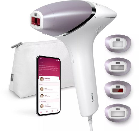Philips Lumea Prestige 8000 series - IPL Ontharingsapparaat - 4 opzetstukken - BRI947/00
