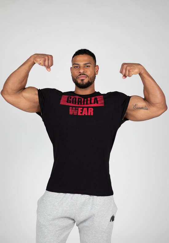 Gorilla Wear Murray T-shirt - Zwart - L