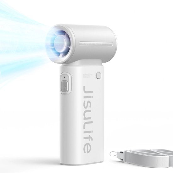 Jisulife Mini Blower Draagbare Ventilator Usb 5000Mah Voor Kantoor