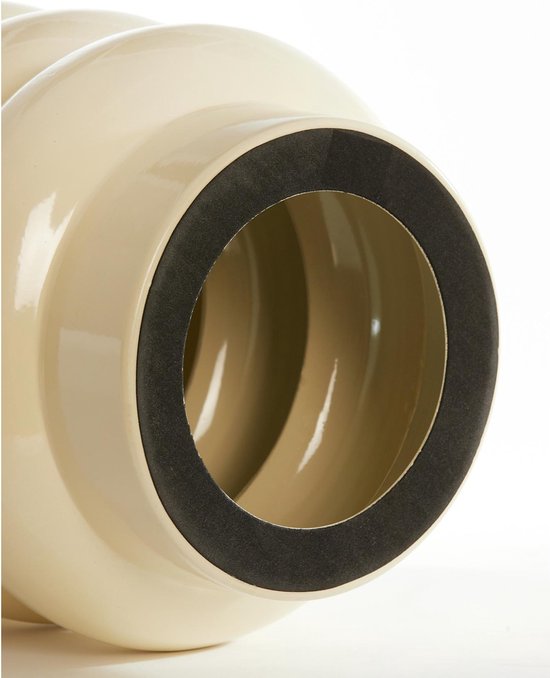 Light & Living Bijzettafel Mirogi - Crème - Ø30cm - Modern