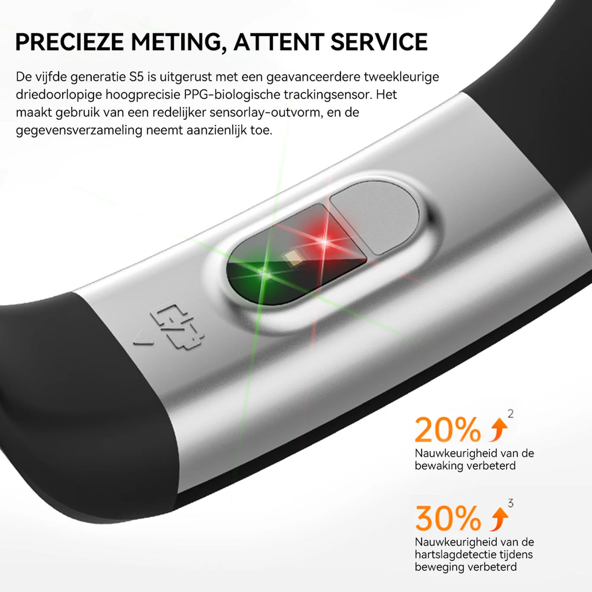 Fittek S5 Activiteitentracker - Zwart - 0.96" TFT, IP68, Bluetooth 5.3