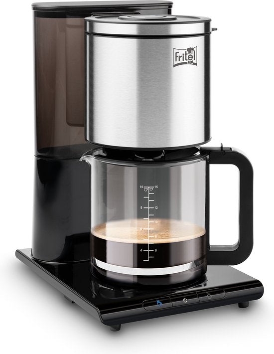 FRITEL koffiezetapparaat CO 2150 Coffee Maker - Koffiepot - 1,5 liter - transparant waterreservoir - 10 grote koppen of 15 kleine kopjes