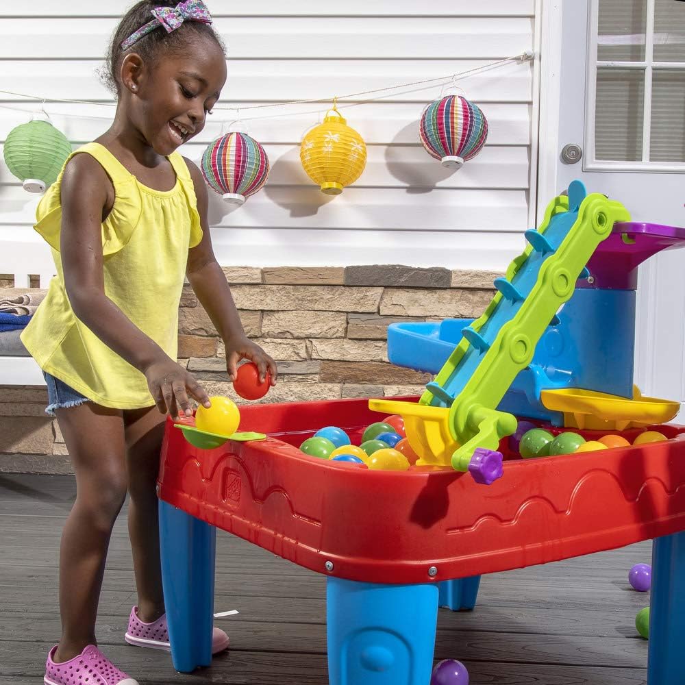 Step2 Discovery Ball Watertafel met Ballen – 13-delige Set – Waterspeelgoed voor Binnen en Buiten