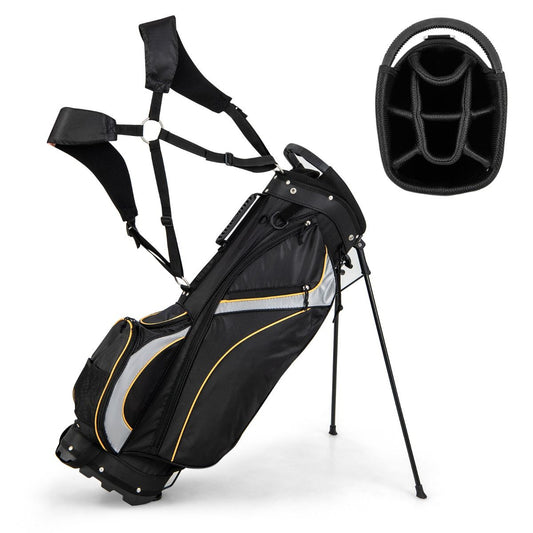 Coast Golftas - 8-vaks organizer - dubbel draagbandsysteem - zwart