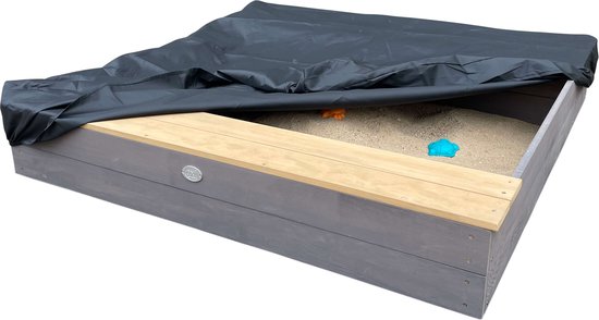AXI Evy Zandbak met waterbakken en opbergruimte Grijs/bruin - Inclusief accessoireset