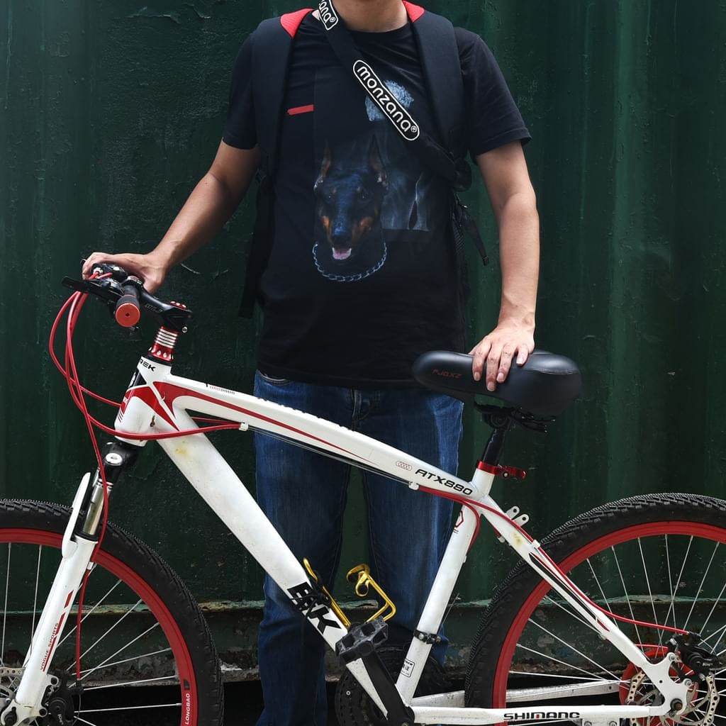 Monzana Fietsslot 90cm - met Numerieke Code en Sterke Ketting