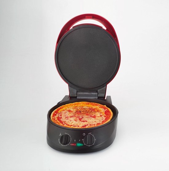 Ariete 908 1pizza('s) Zwart, Rood pizzamaker en -oven