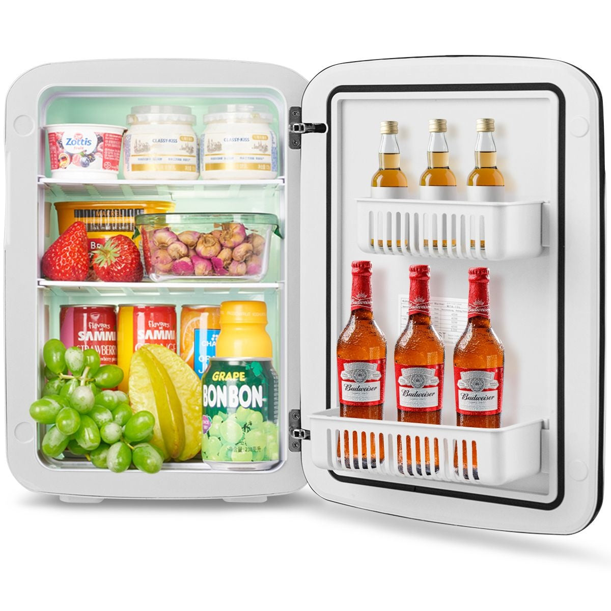 Coast 15L Minikoelkast - 2-in-1 Koelen en Verwarmen - 38 x 33 x 27 cm - Wit