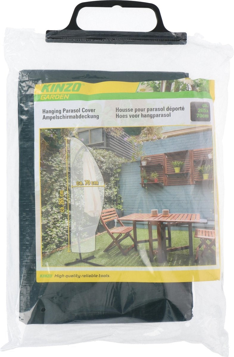 Kinzo Garden parasolhoes - 265 x 70 cm - voor hangparasol - polyester