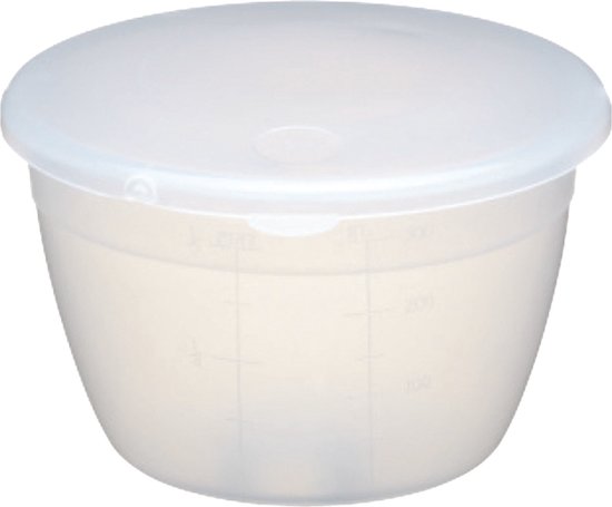 KitchenCraft – Vershoudcontainer Met Deksel – 275 ml – Voorzien Van Magnetronbestendig En Vriezerbestendig En Vaatwasmachinebestendig Ontwerp – Voor Voedselopslag En Pudding – Transparant Kunststof