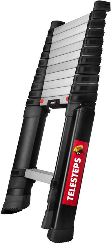 Telesteps Prime-X-Line Telescoopladder Met Inklapbare Stabilisatoren - 3.50 meter