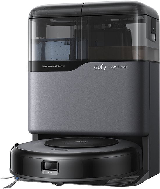 Eufy Omni C20 Zakloos Zwart, Grijs