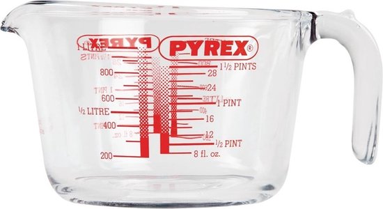 PYREX - Maatbeker - 0,5 liter - Classic Prepware